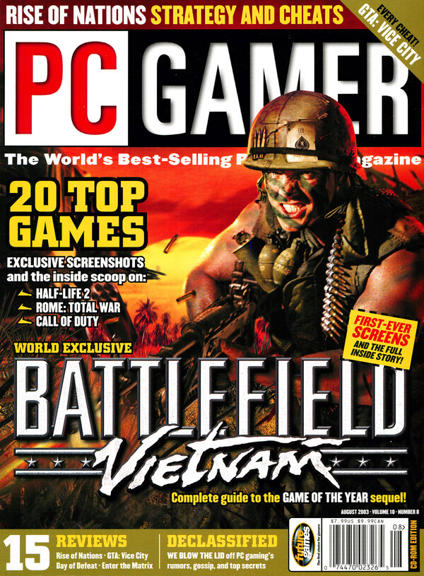 PC Gamer Issue 113 (August 2003) cover